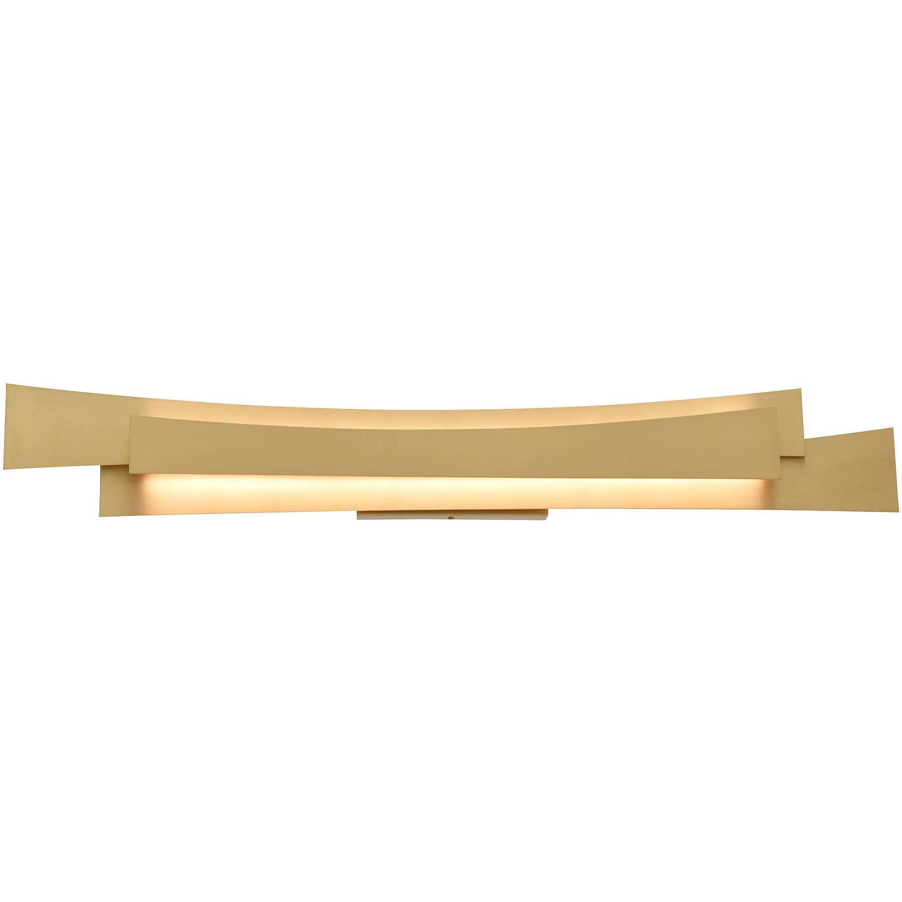 Candora LED 36 inch Brass Vanity Light Wall Light