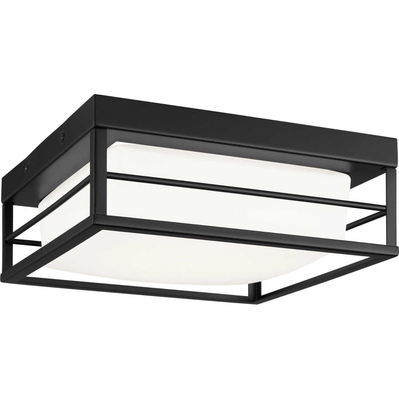 Dearborn LED 10 inch Midnight Black Ceiling Flush Mount Ceiling Light