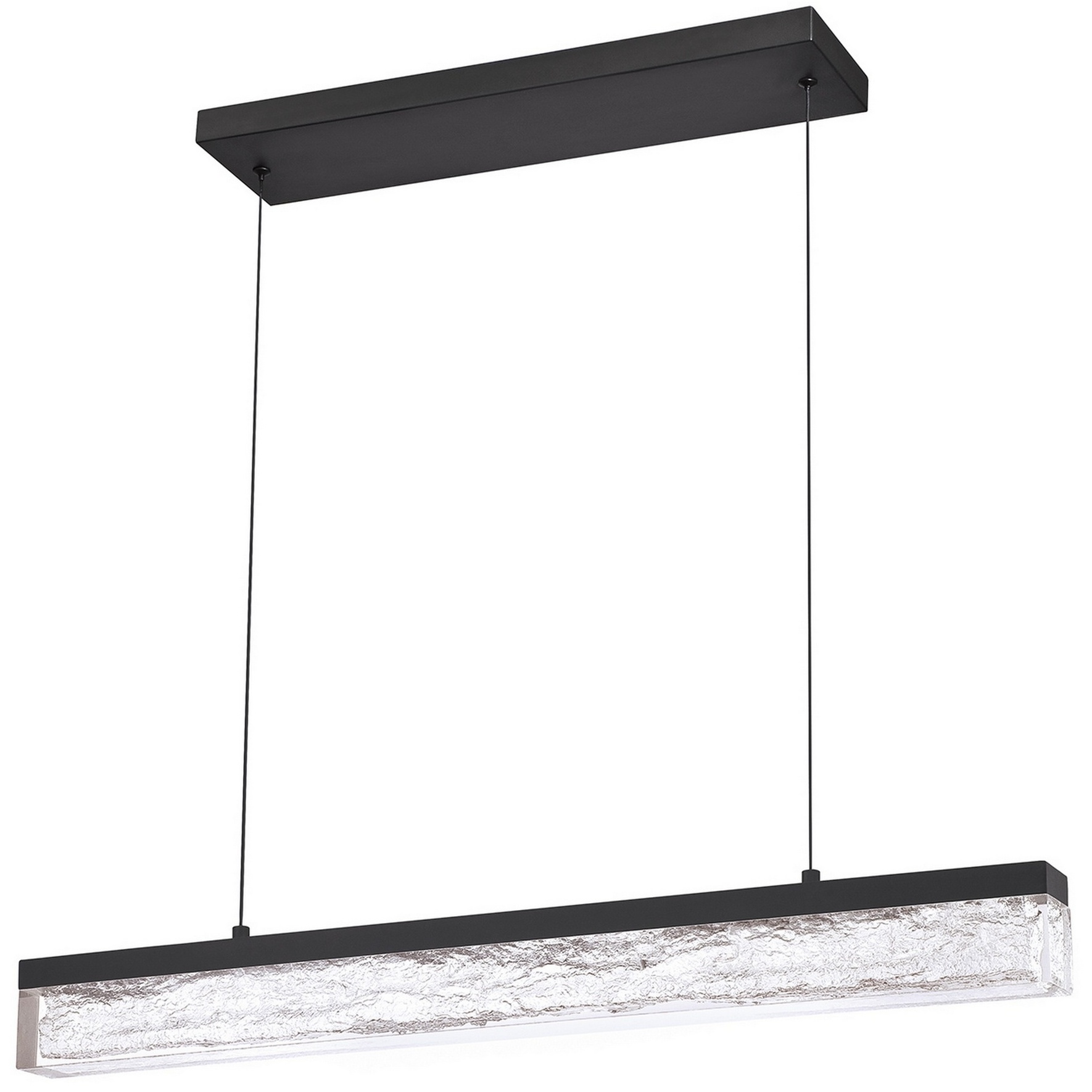 Black Ice LED 31.5 inch Black Pendant Ceiling Light