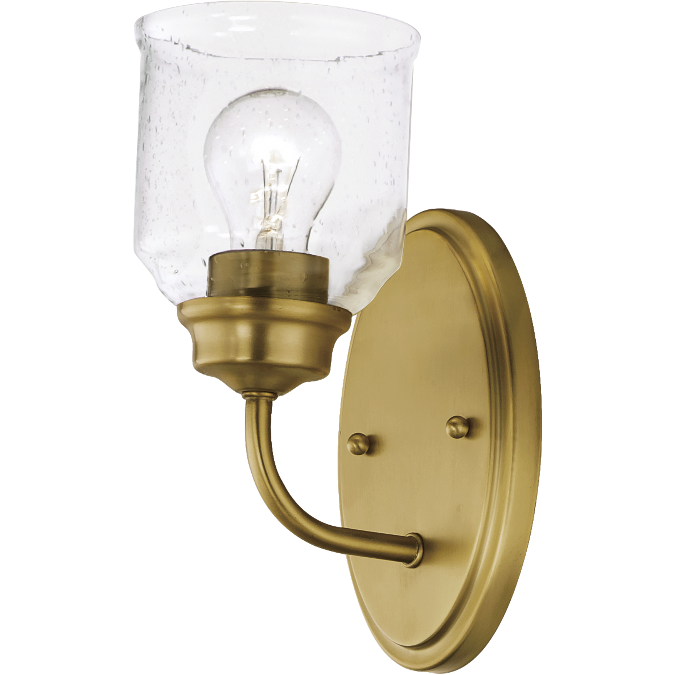 Acadia 1 Light 5 inch Natural Aged Brass Wall Sconce Wall Light
