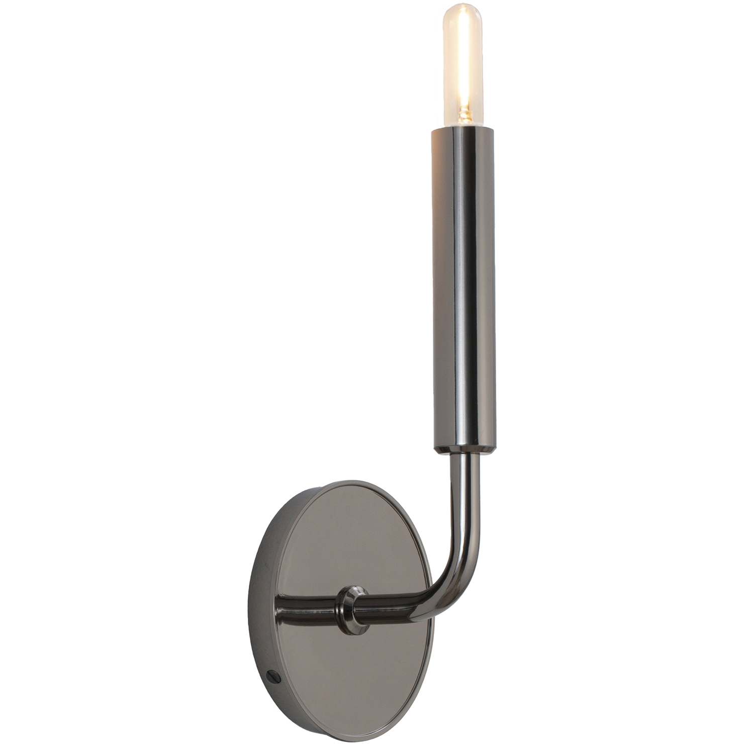 Mavisten Edition Carbonia LED 5.25 inch Black Chrome Wall Sconce Wall Light