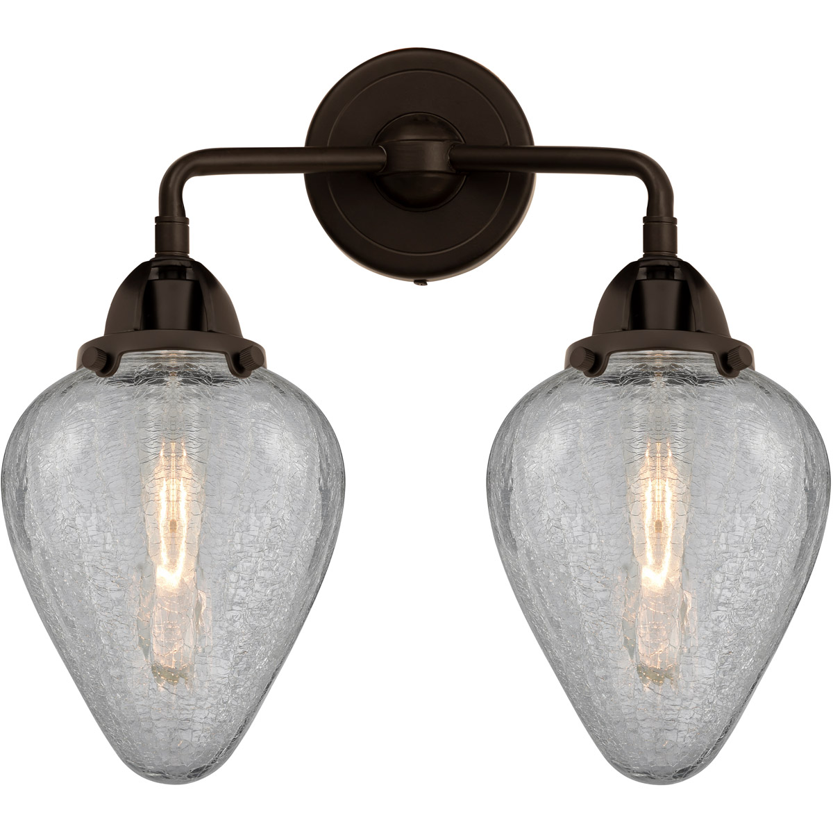 Nouveau 2 Geneseo LED 15 inch Oil Rubbed Bronze Bath Vanity Light Wall Light