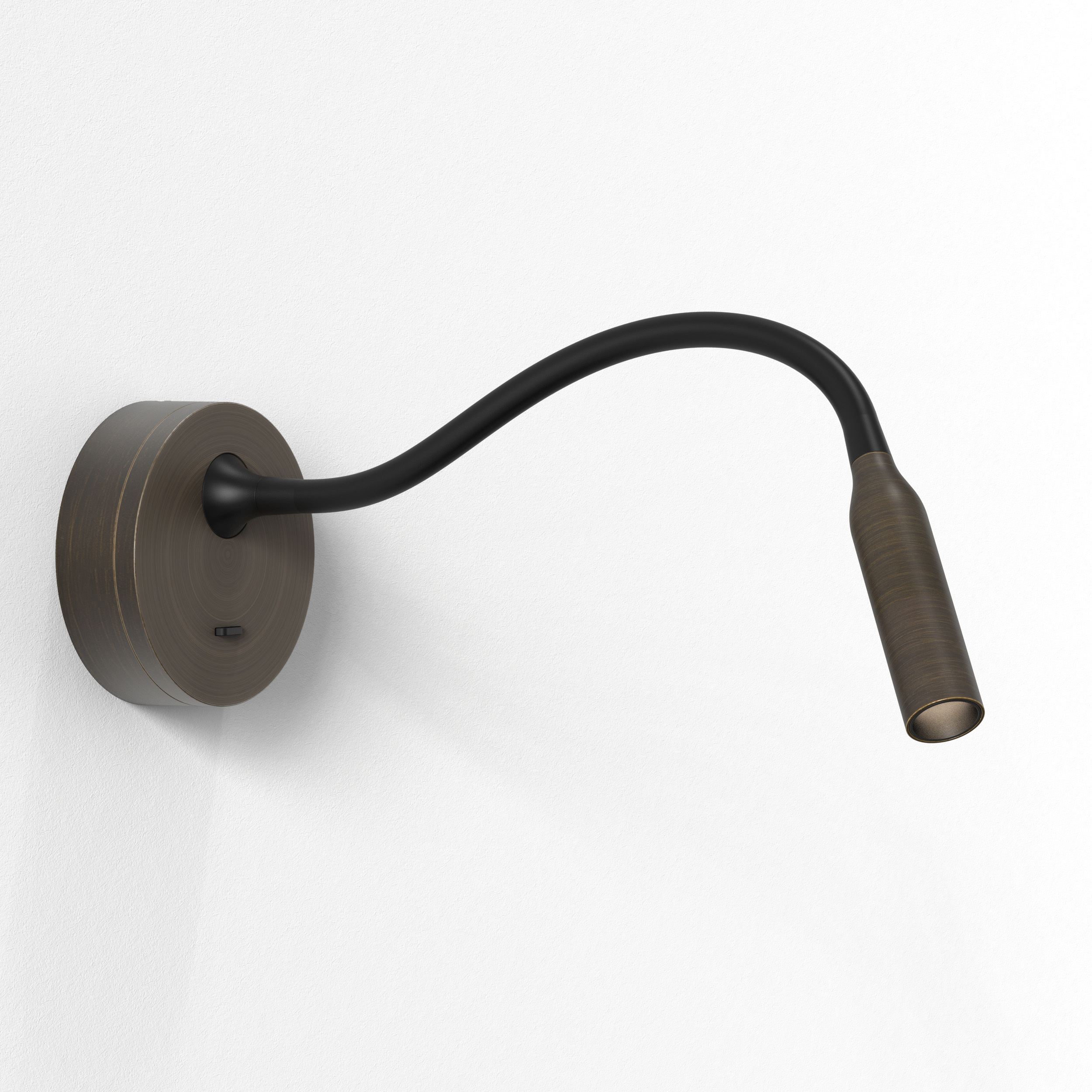 Lucca 17.13 inch Bronze Interior Reading Light Wall Light