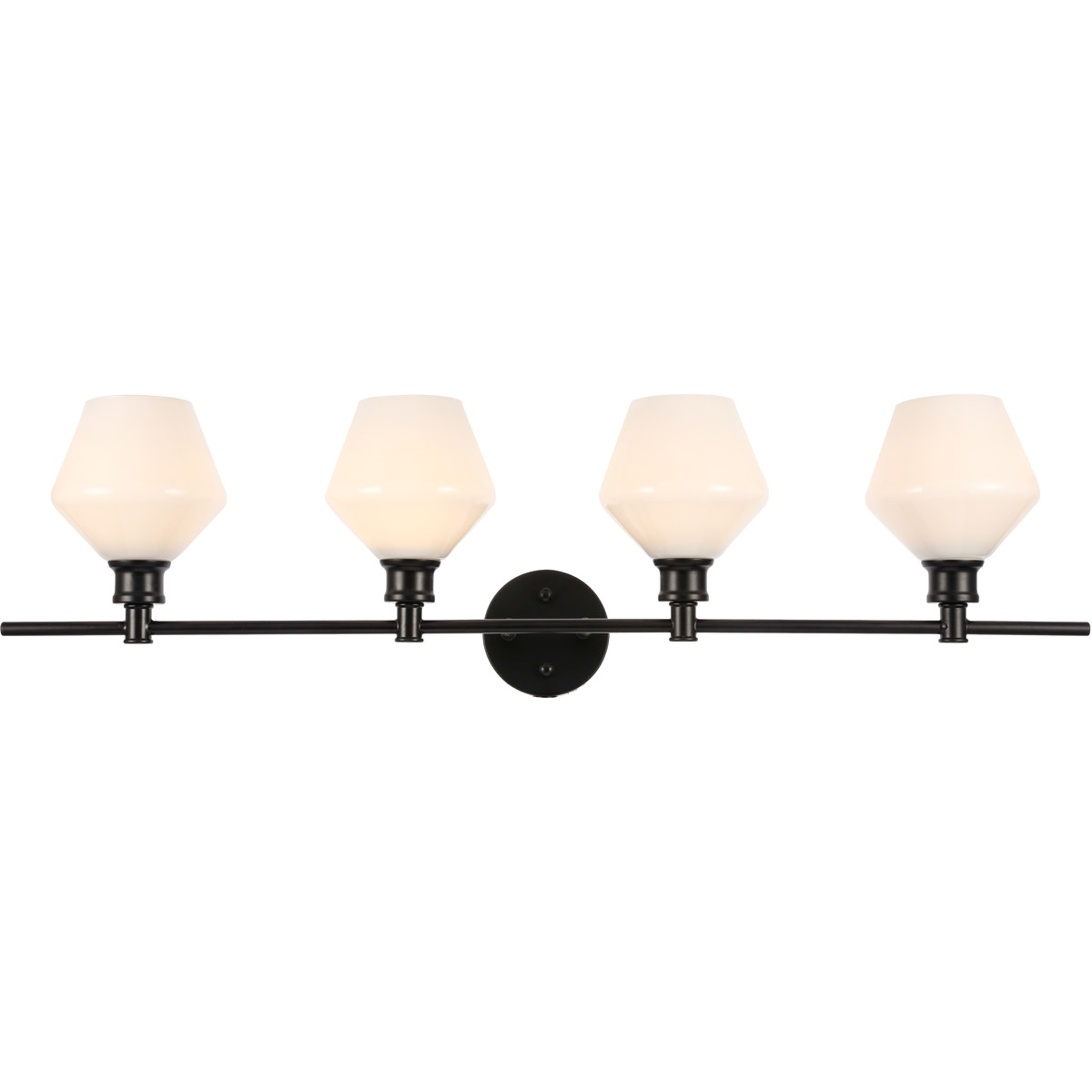 Gene 4 Light 37.6 inch Black Wall sconce Wall Light