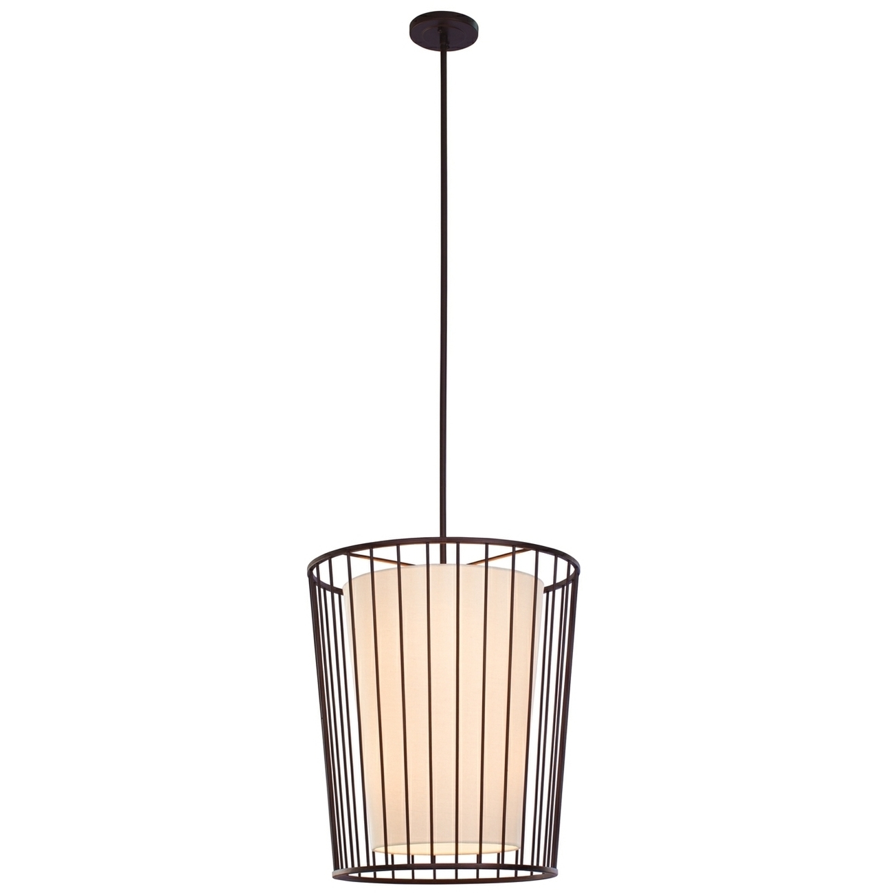 Pacifica 6 Light 20 inch Bronze Foyer Light Ceiling Light