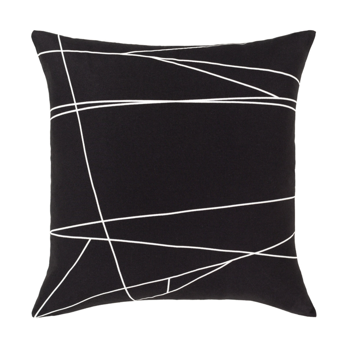 Graphic Punch 18 X 18 inch Black/White Pillow Kit, Square
