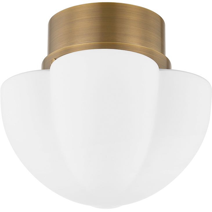 Seabrook 1 Light 11.25 inch Historic Bronze Flush Mount Ceiling Light