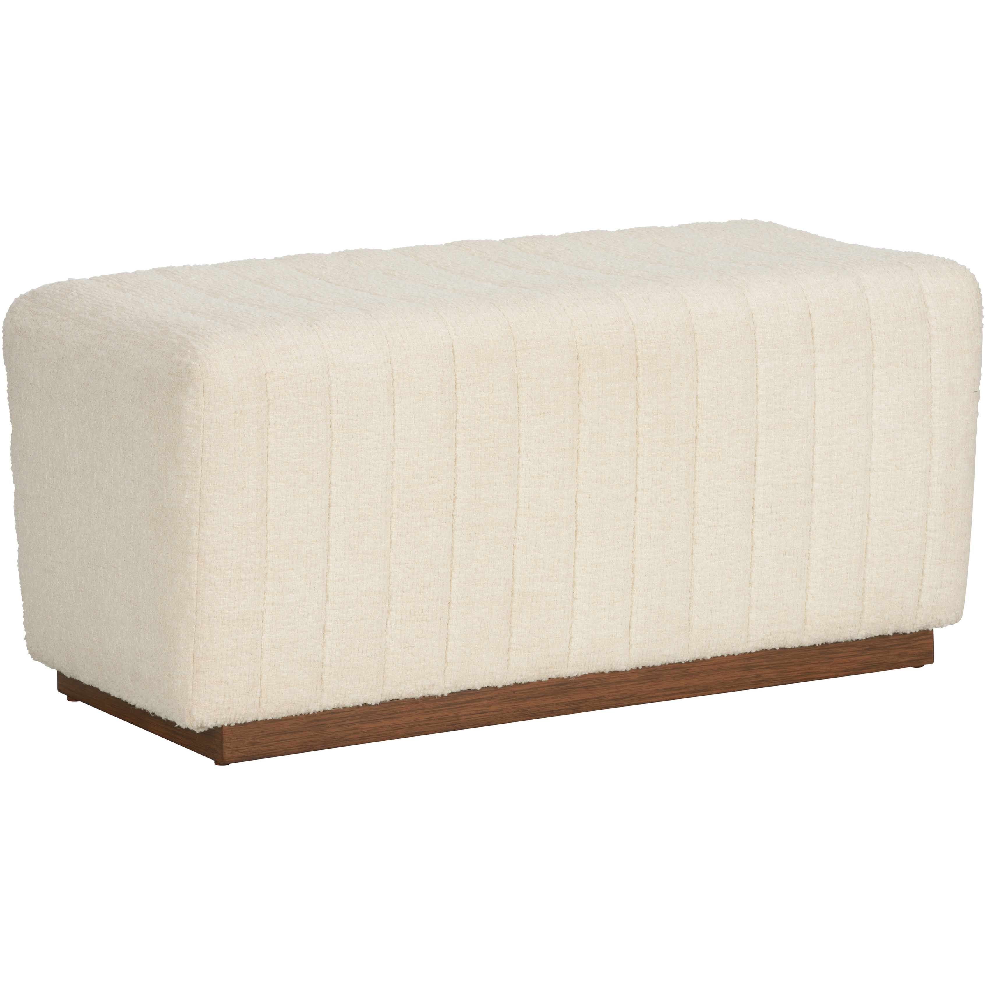 Piano White/Cream Bench