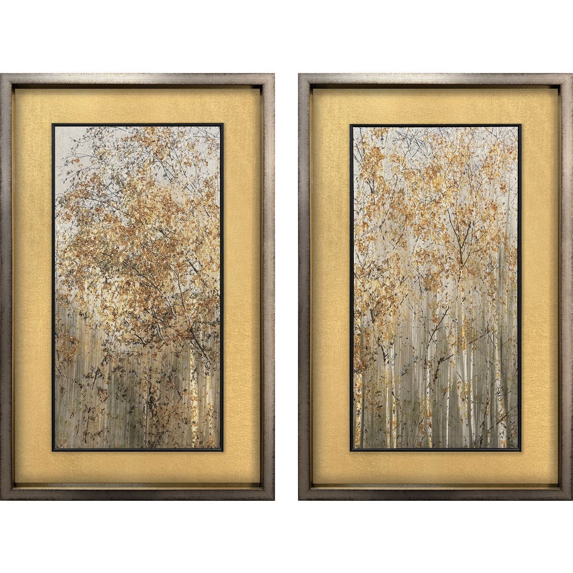 The Studio Brown and Metallic and Neutral and Rust Canvas, The Studio