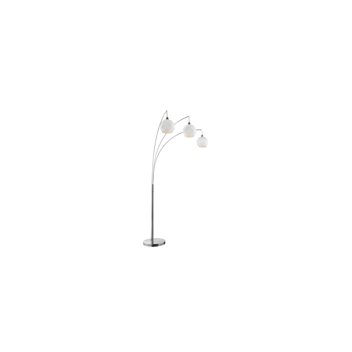Pandora 85 inch 60.00 watt Brushed Nickel Arc Lamps Portable Light
