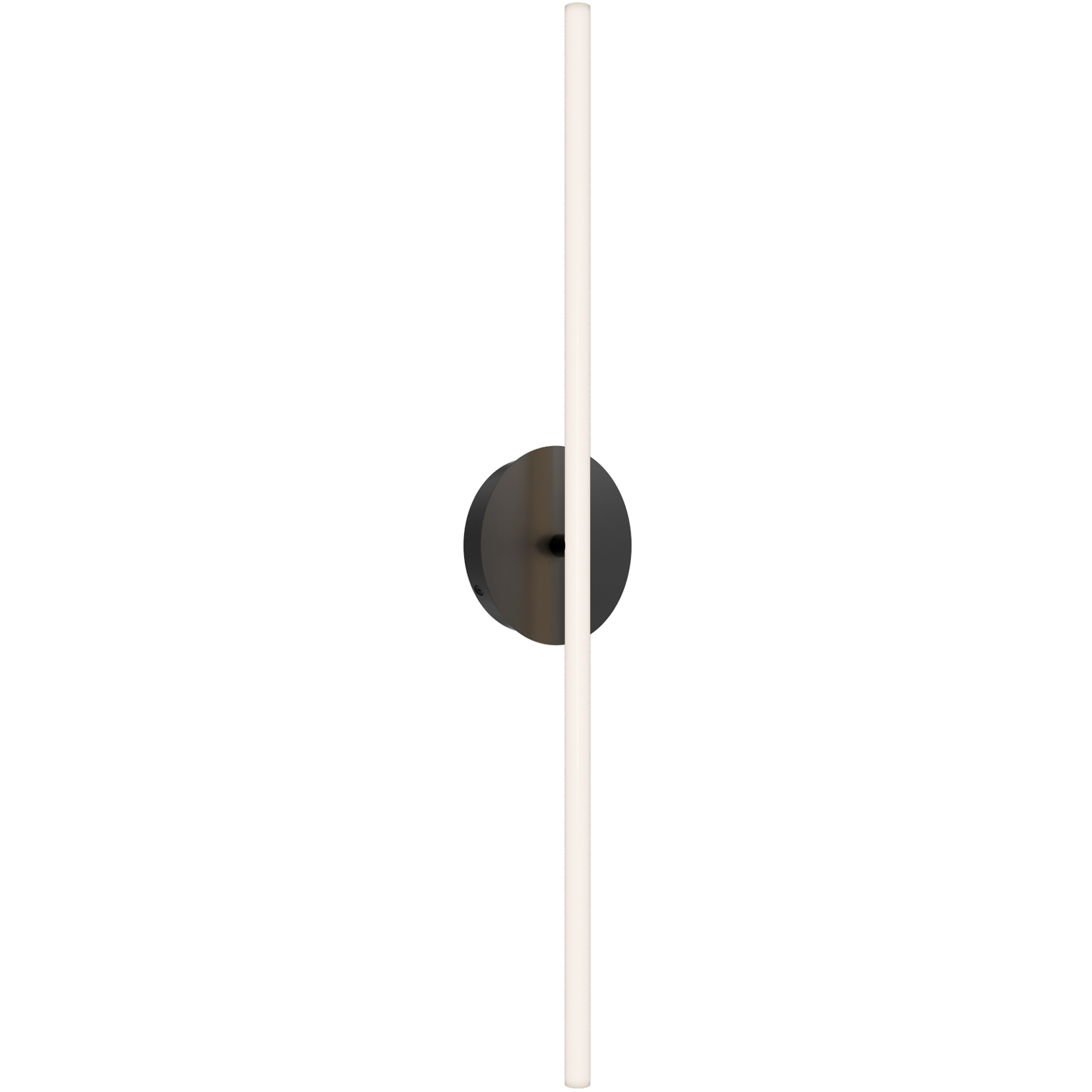 Lanky Wall Sconce Wall Light in 4000K, Black, dweLED