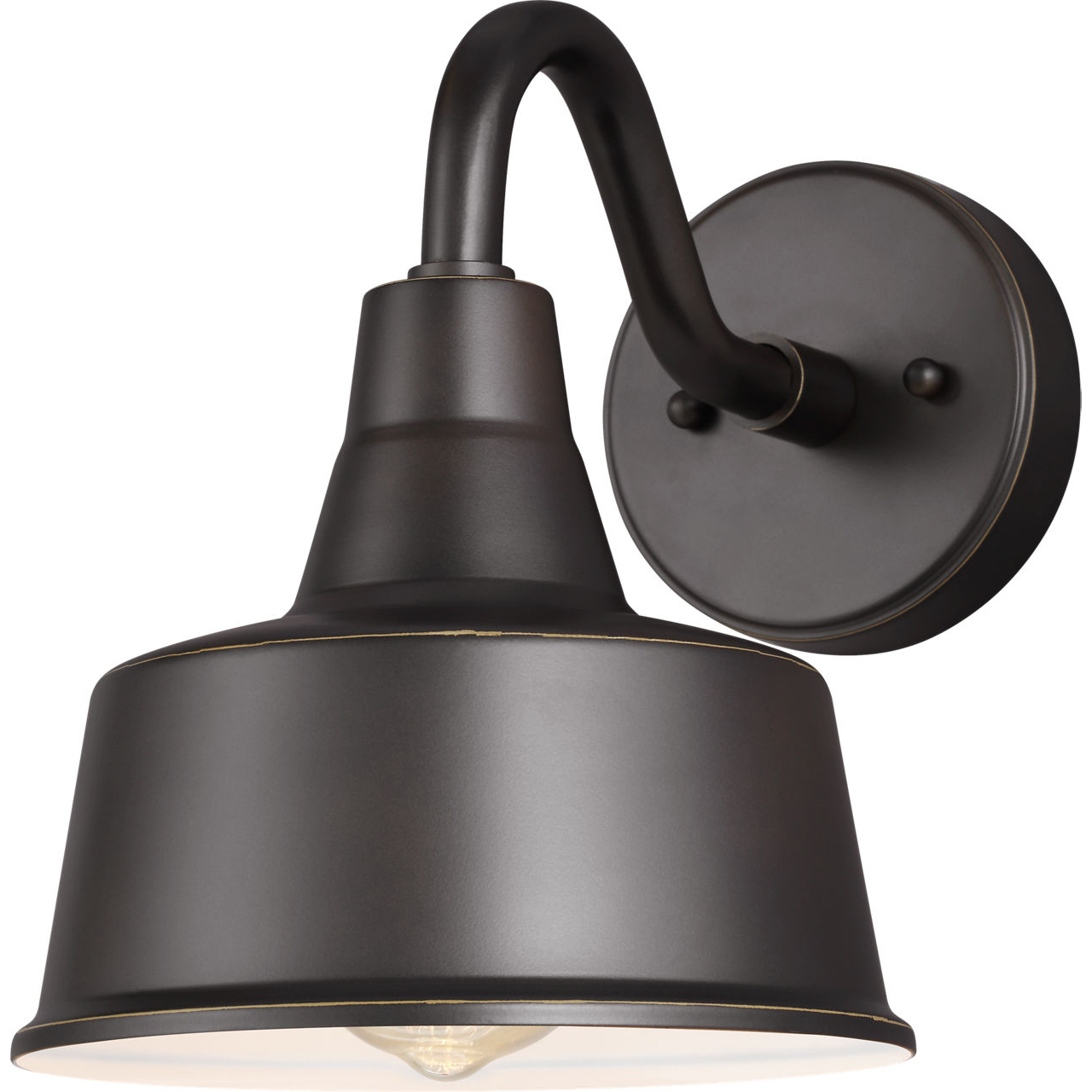 Sean Lavin Barn Light 1 Light 10 inch Antique Bronze Outdoor Wall Lantern, Small
