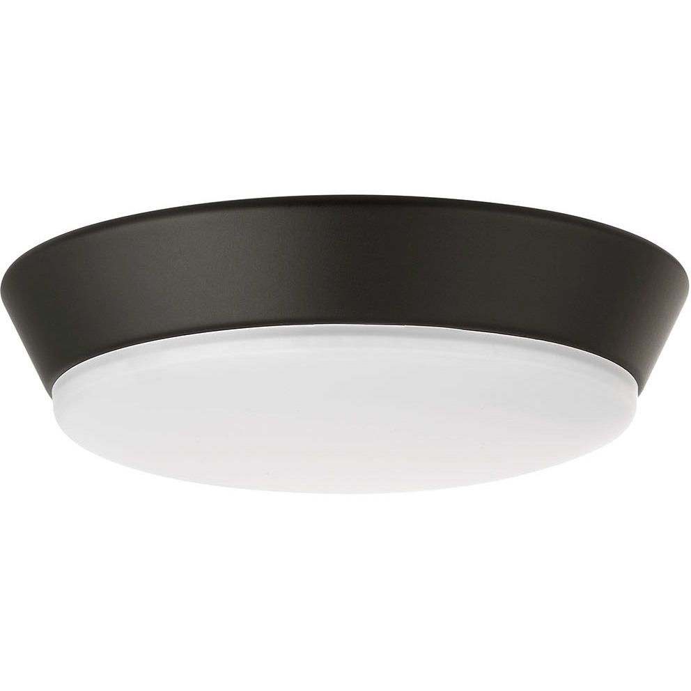 Venn LED Flat Black Fan Light Kit