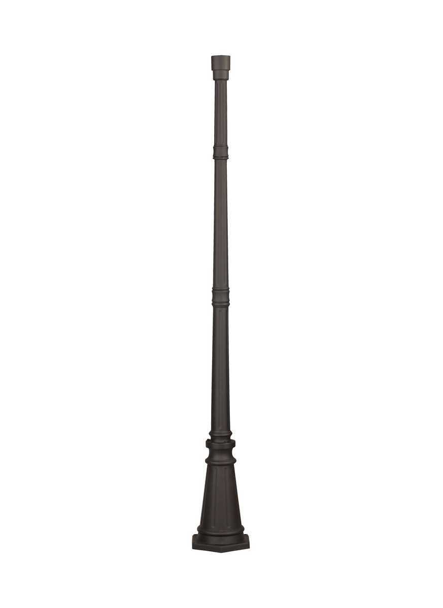 Outdoor Posts 71 inch Black Outdoor Post