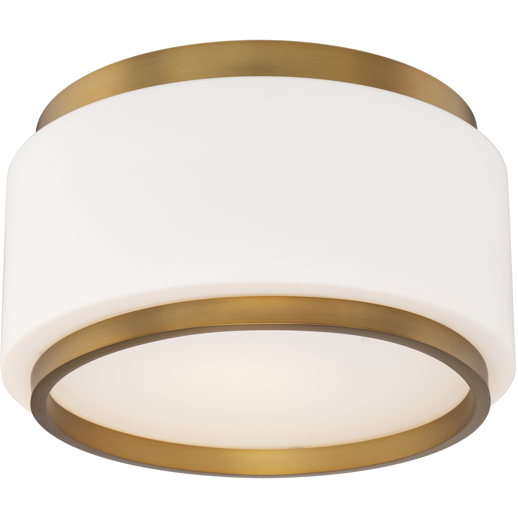 Preston LED 15.8 inch Aged Brass Indoor Ceiling Lighting in 2700K