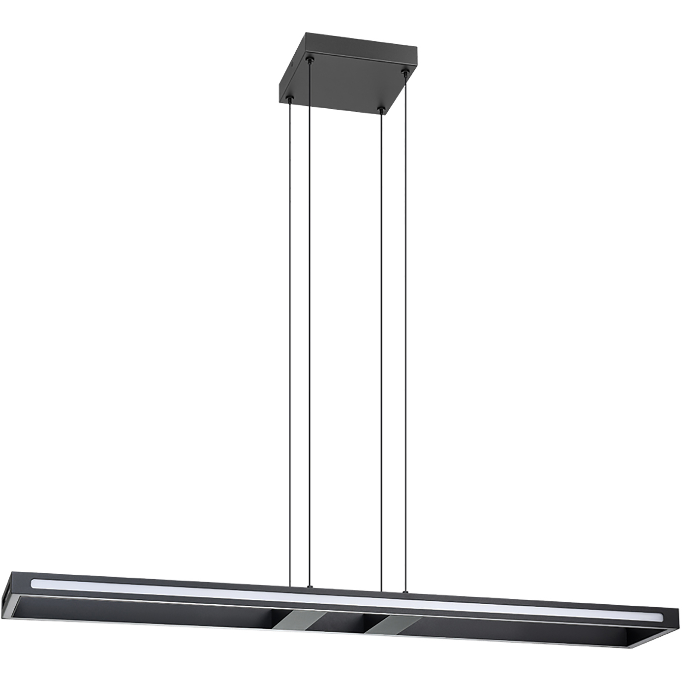 Salvilanas LED 8 inch Black Pendant Ceiling Light