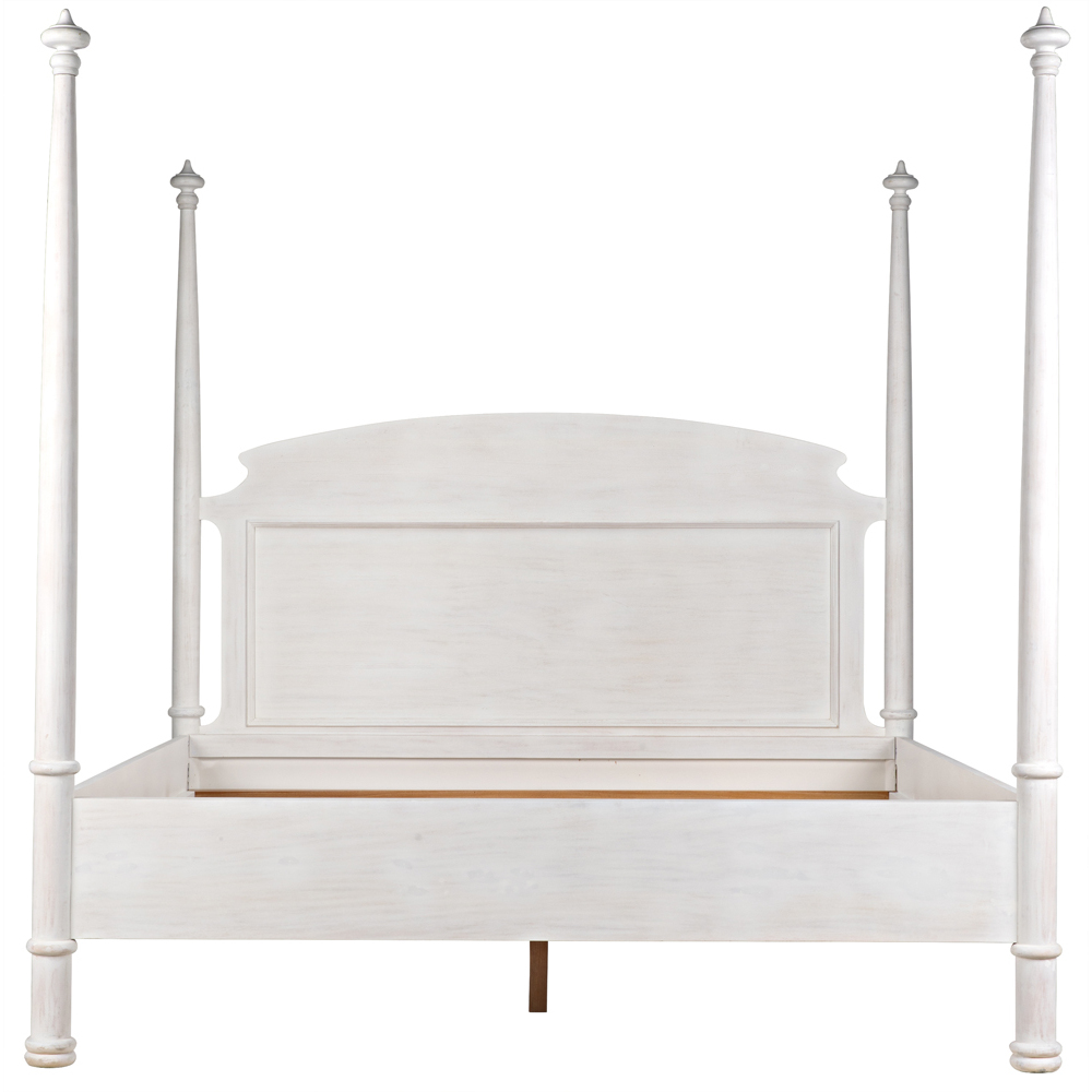 New Douglas White Wash Bed, Eastern King