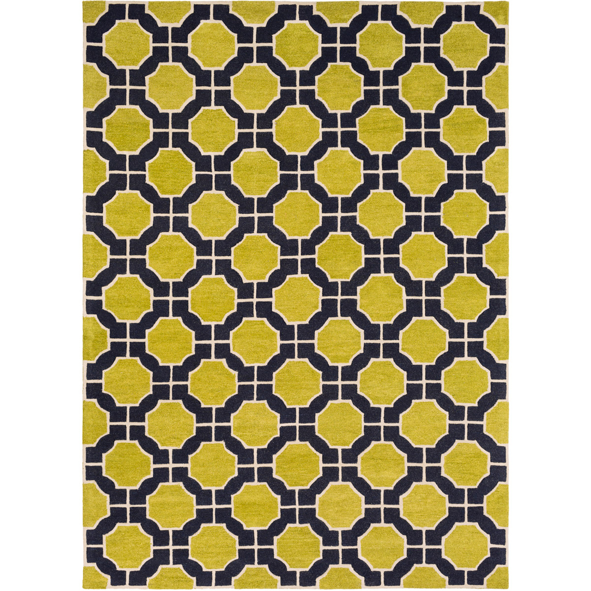 Dream 156 X 108 inch Lime, Navy, Khaki Rug