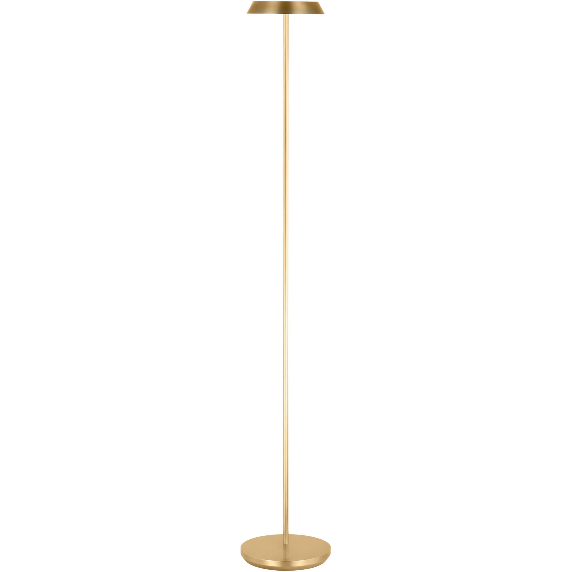 Sean Lavin Tepa 49 inch 2.2 watt Hand Rubbed Antique Brass Rechargeable Floor Lamp Portable Light