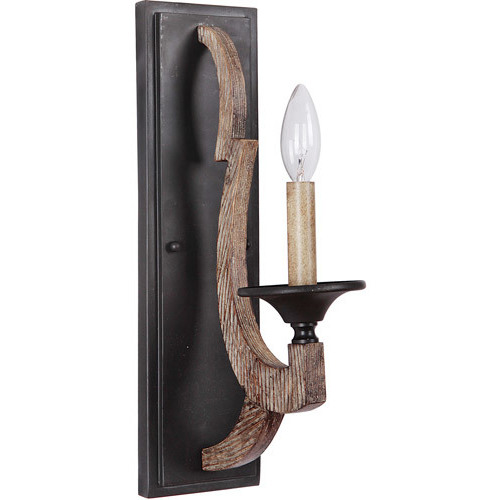 Winton 1 Light 4.5 inch Weathered Pine Wall Sconce Wall Light