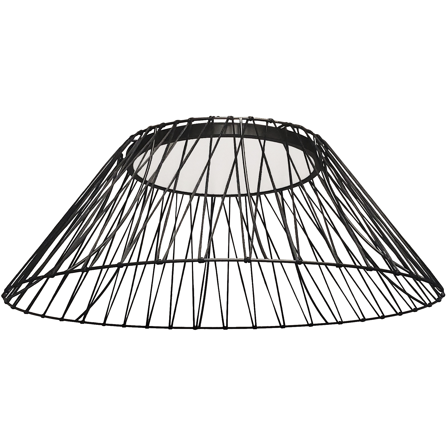 Georgette LED 24 inch Matte Black and Black Flush Mount Ceiling Light