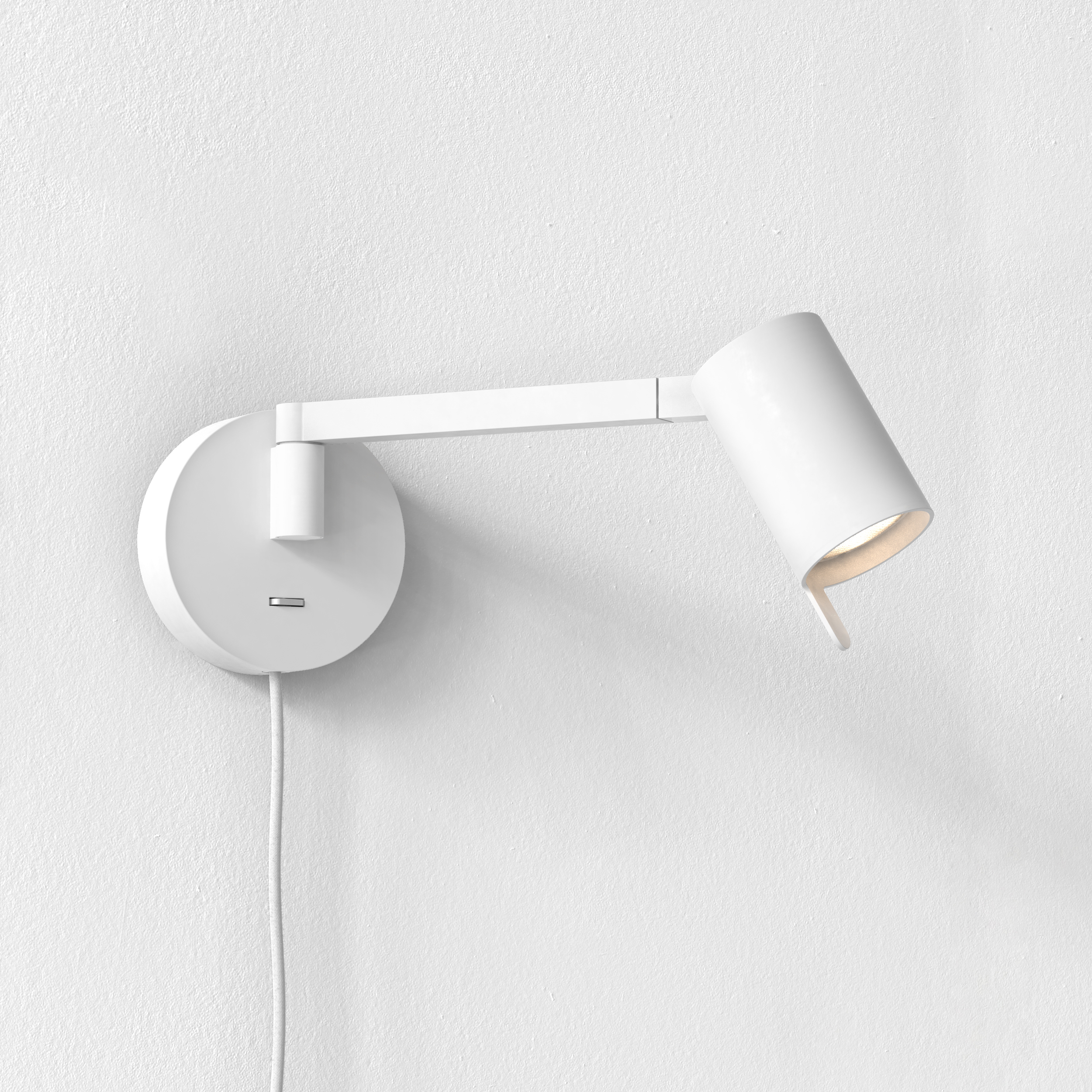 Ascoli 11.26 inch Matte White Interior Reading Light Wall Light