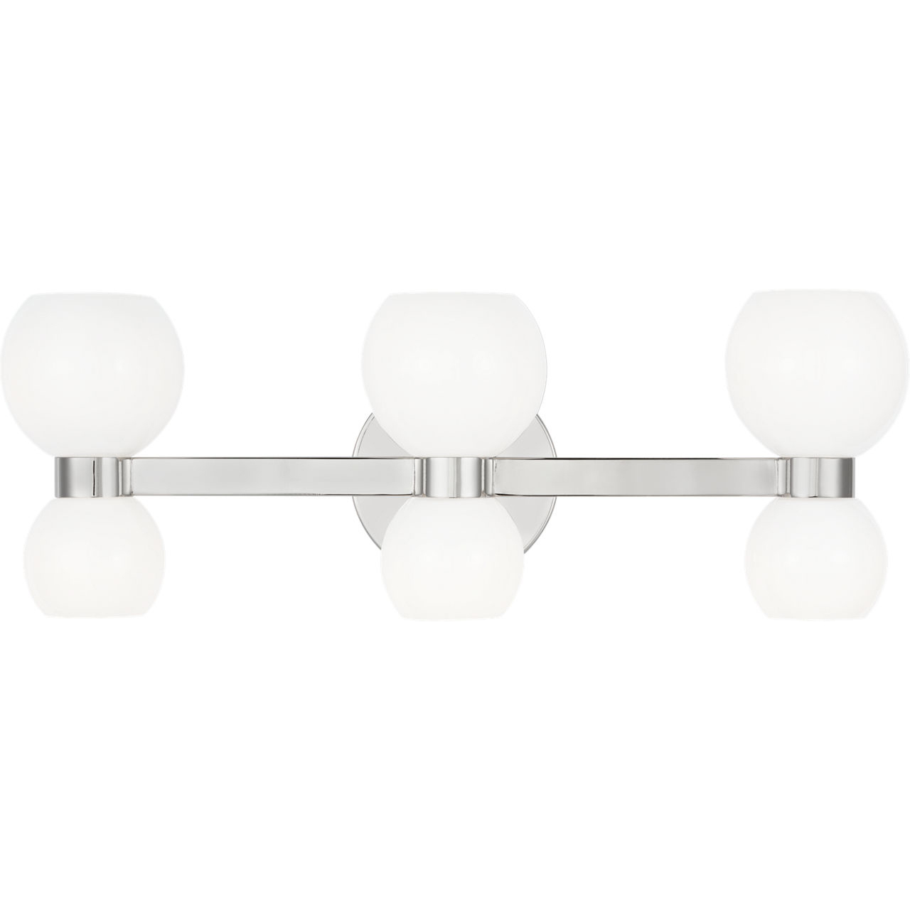 kate spade new york Londyn 6 Light 22.63 inch Polished Nickel Vanity Light Wall Light