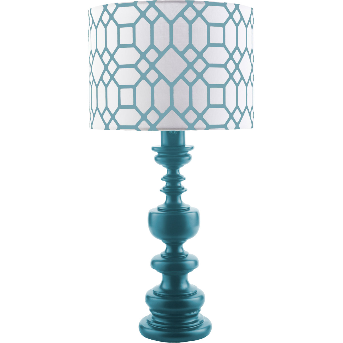 Wilson 29 inch 100 watt Cobalt Table Lamp Portable Light