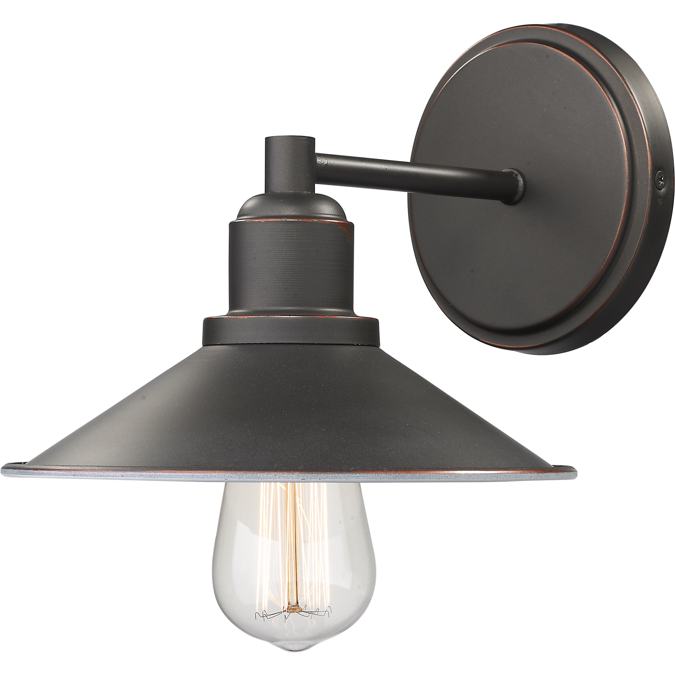 Casa 1 Light 9.5 inch Olde Bronze Vanity Wall Light in Olde Bronze Steel