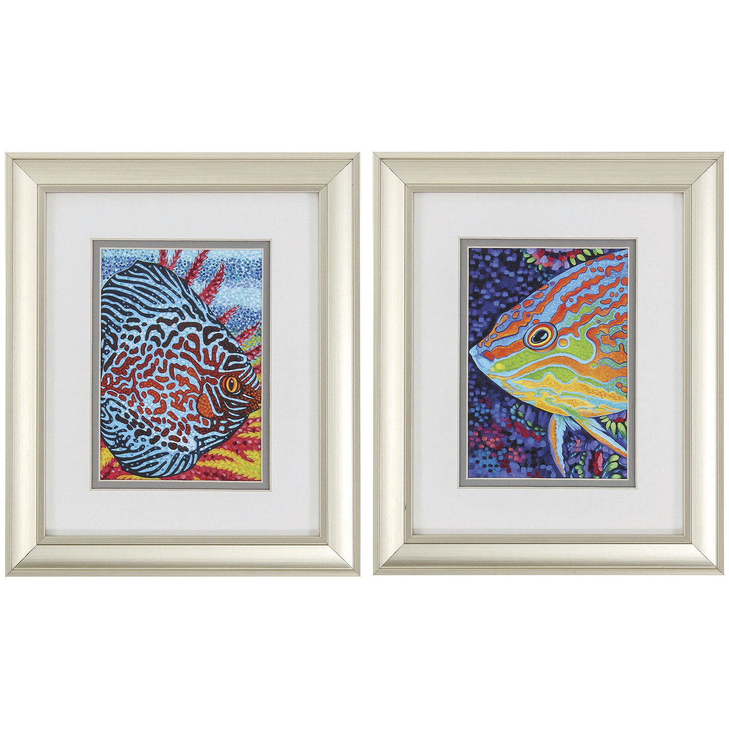 Waterside Blue Framed Art, Propac