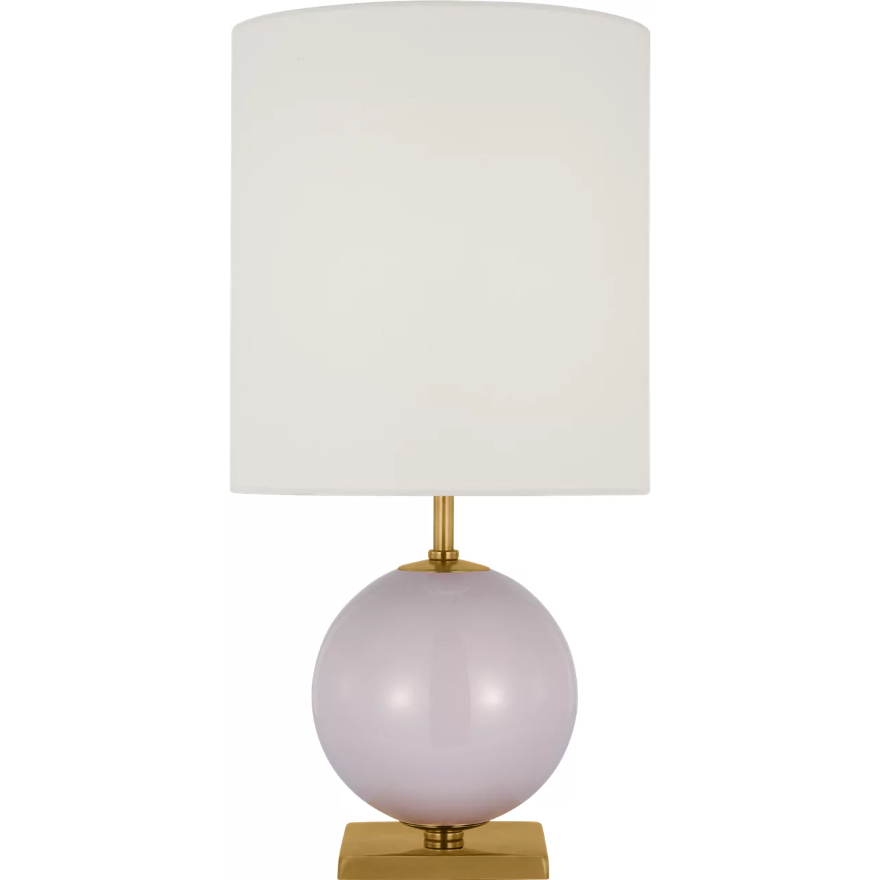 kate spade new york Elsie 20.5 inch 15 watt Lilac Table Lamp Portable Light, Small