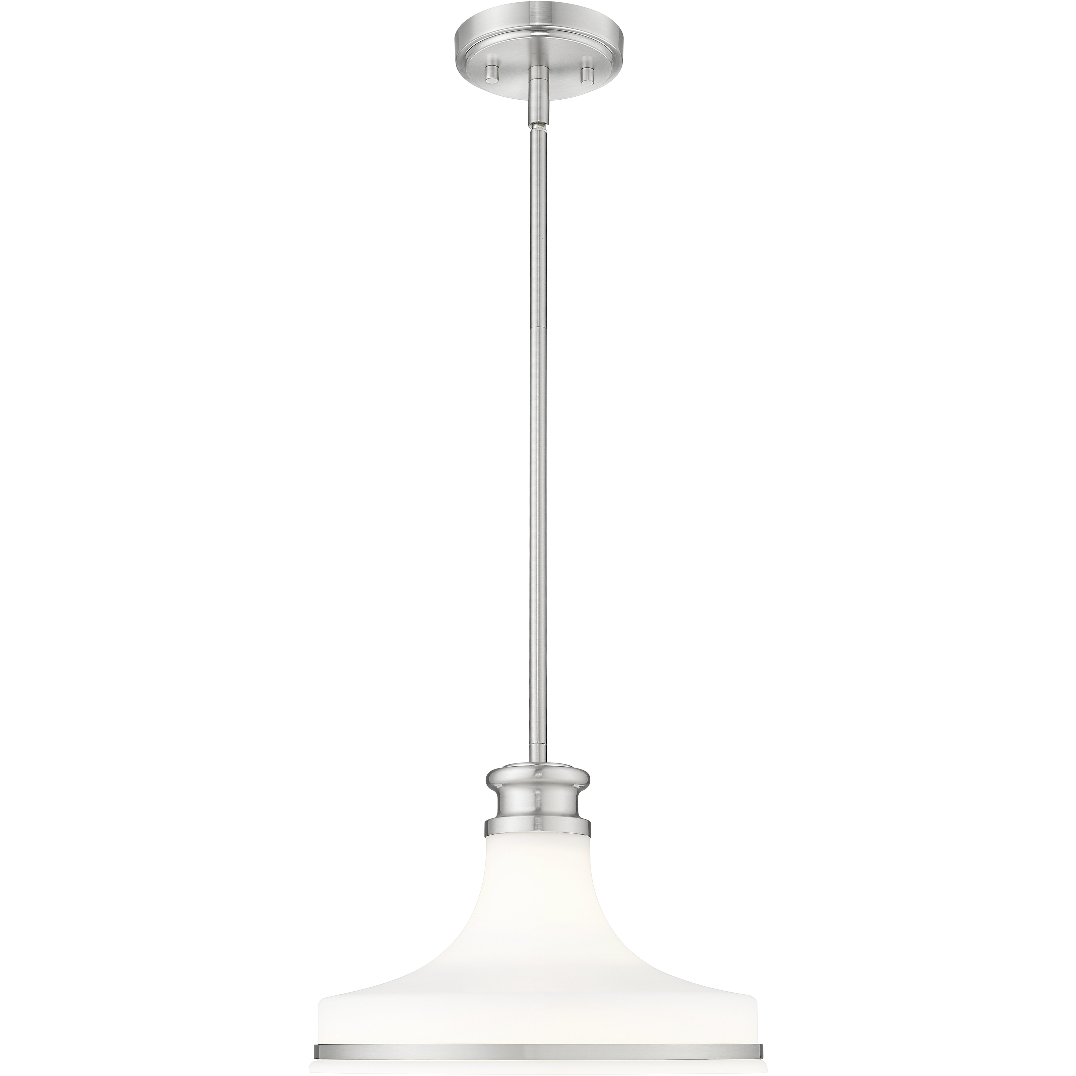 Reznor Pendant Ceiling Light in Brushed Nickel