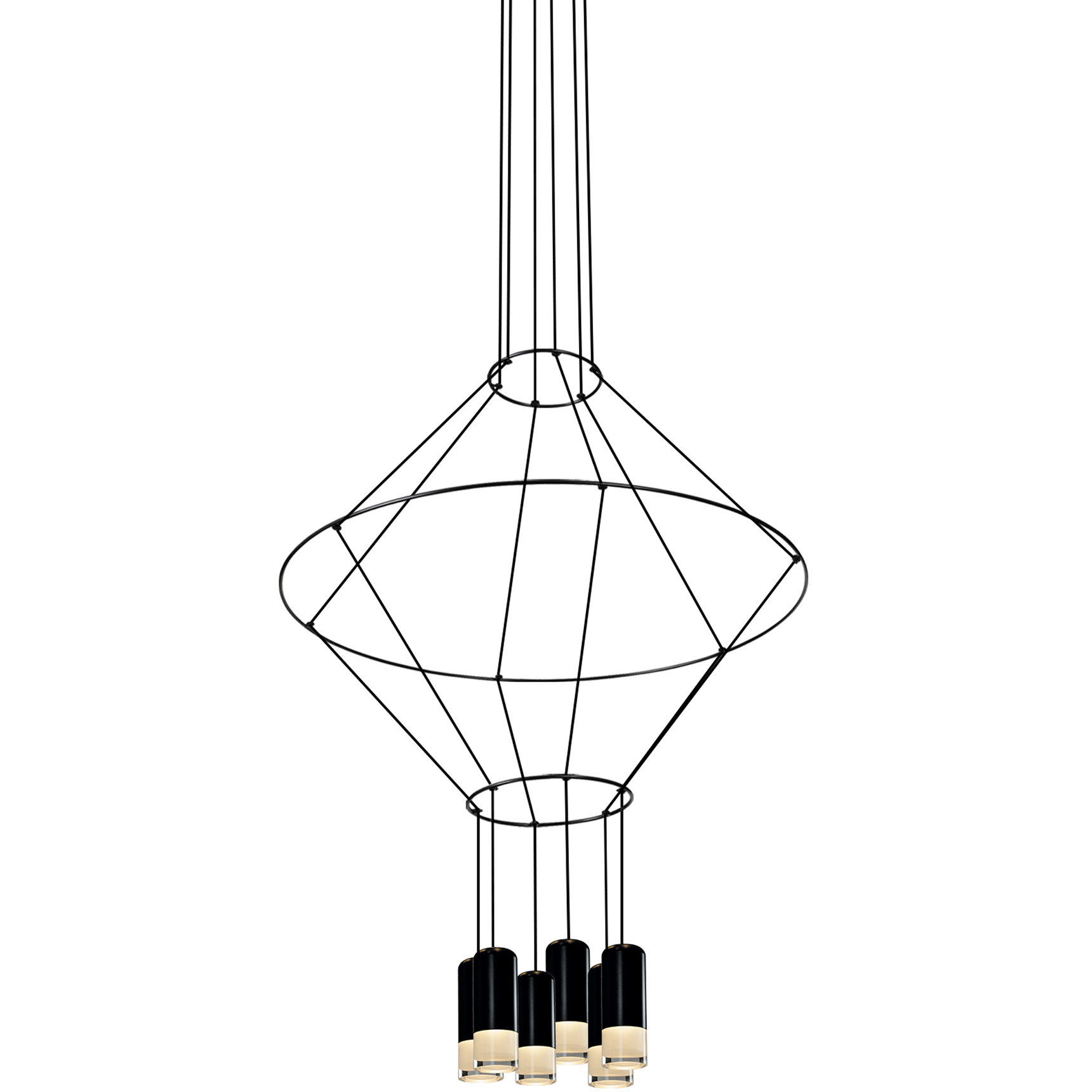 Expression 23.5 inch Black Pendant Ceiling Light