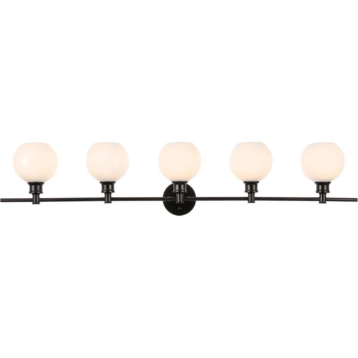 Collier 5 Light 47 inch Black Wall sconce Wall Light