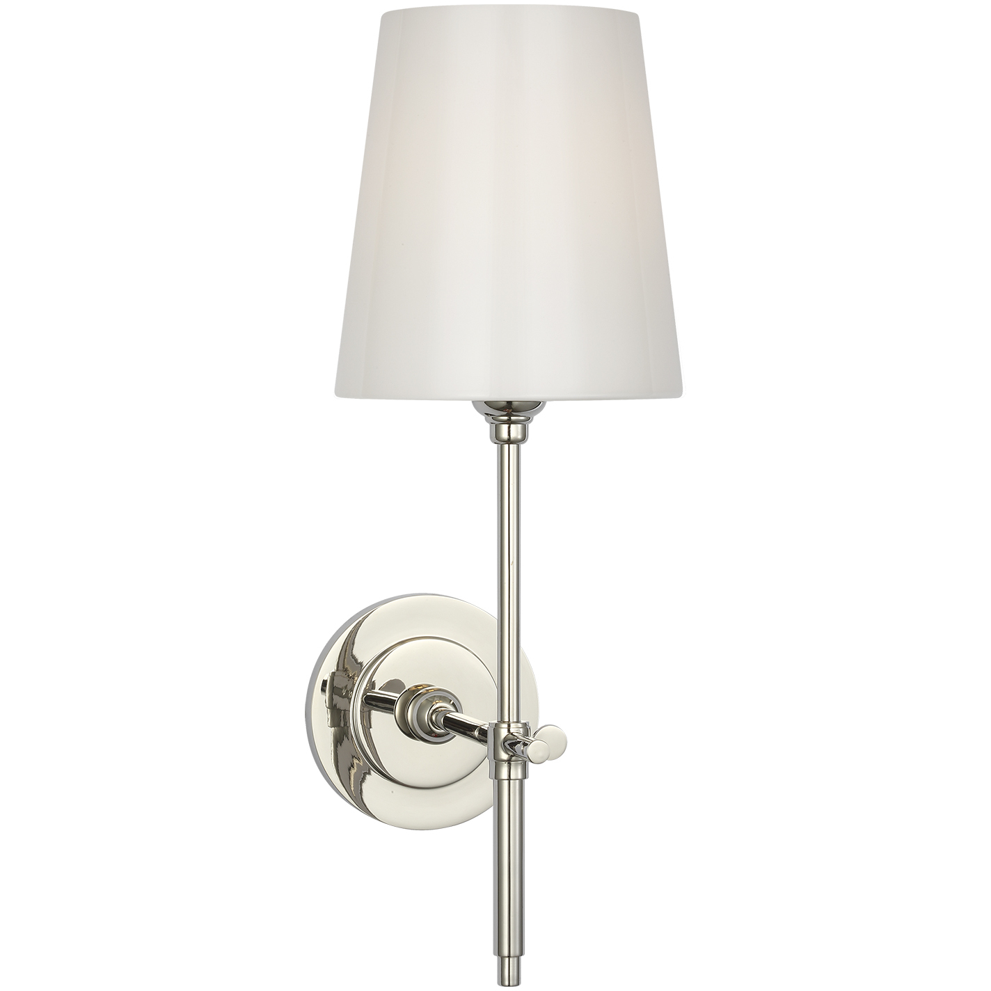 Thomas O'Brien Bryant LED 5.5 inch Polished Nickel Cordless Bath Sconce Wall Light