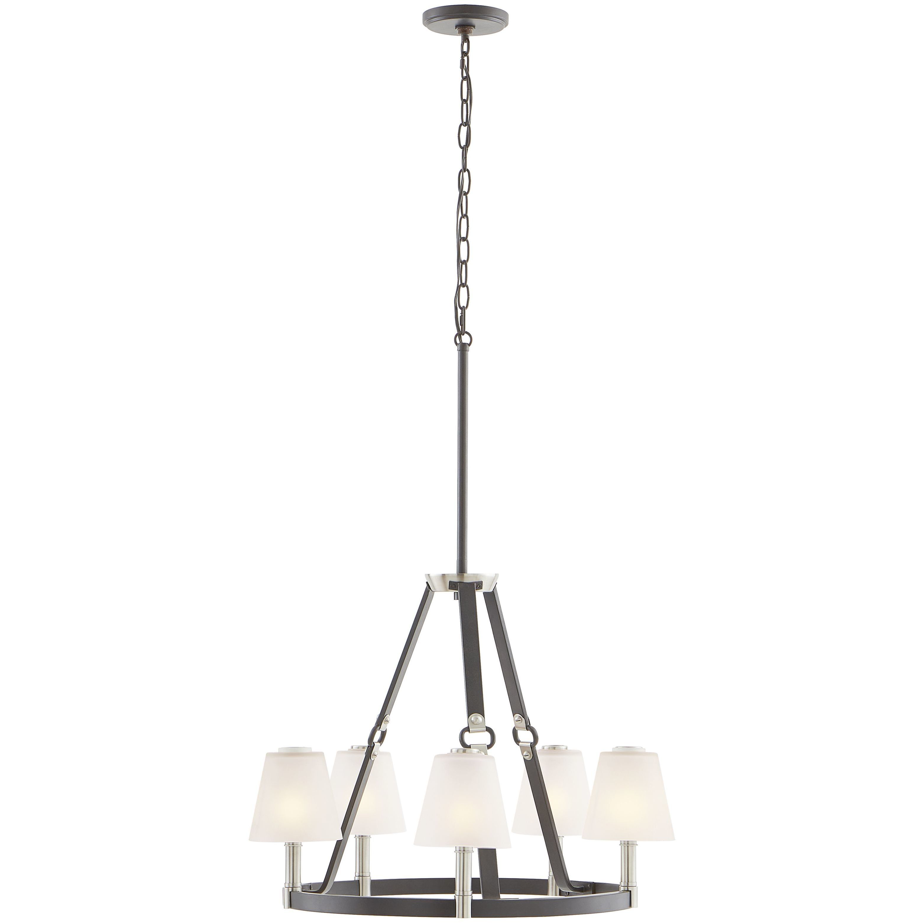 Armstrong Grove 5 Light 25 inch Espresso Chandelier Ceiling Light