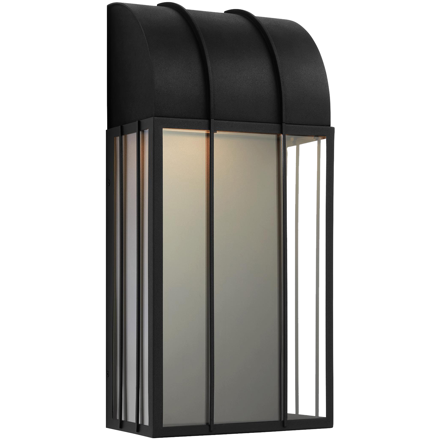 Veronica LED 21.13 inch Textured Black Outdoor Wall Lantern