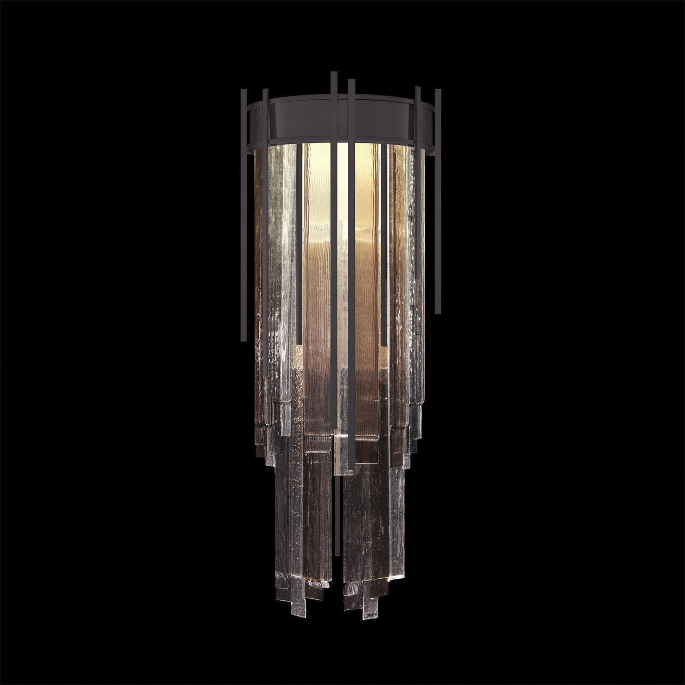 Arpeggio 3 Light 11.5 inch Black Sconce Wall Light