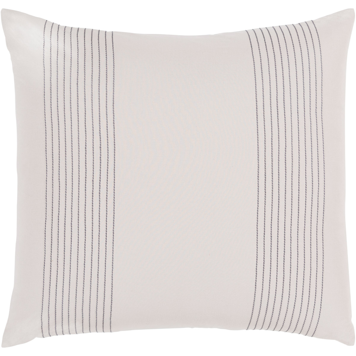 Rhythm 26 X 26 inch Light Gray Euro Sham