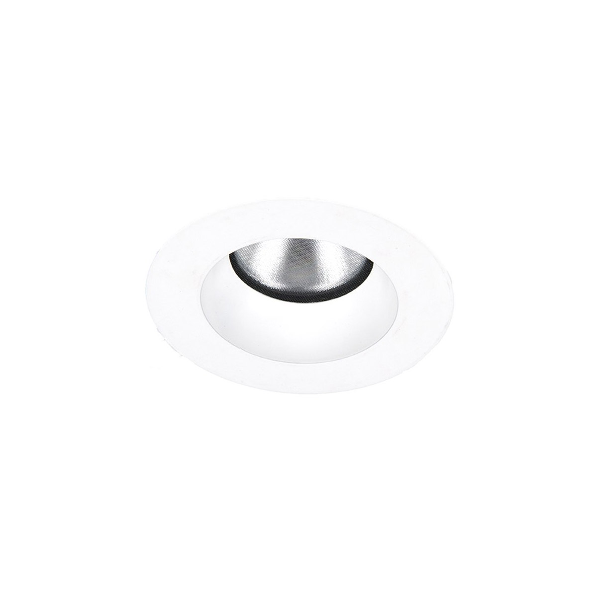 Aether Brushed Nickel Recessed Lighting in Narrow, 90, 3000K
