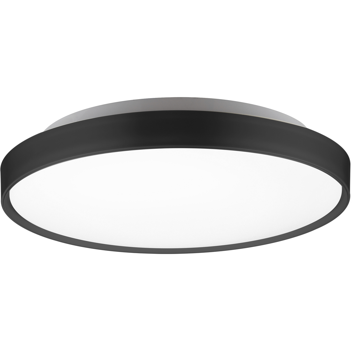 Brunswick LED 17.25 inch Black Flush Mount Ceiling Light