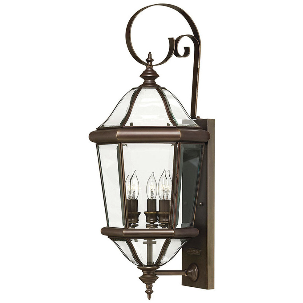 Augusta Outdoor Wall Mount Lantern, Small