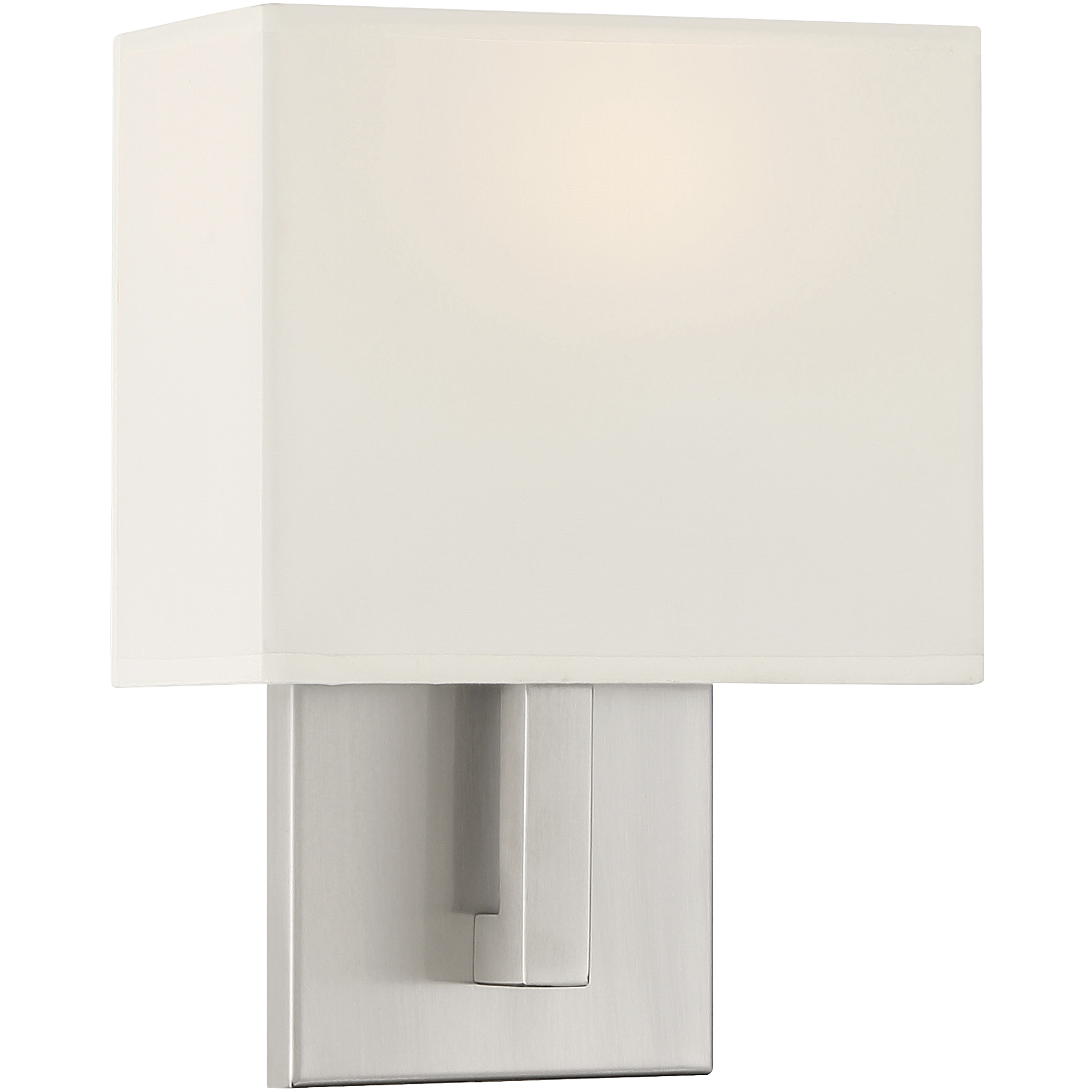 Mid Town LED 8 inch Brushed Steel Wall Sconce Wall Light