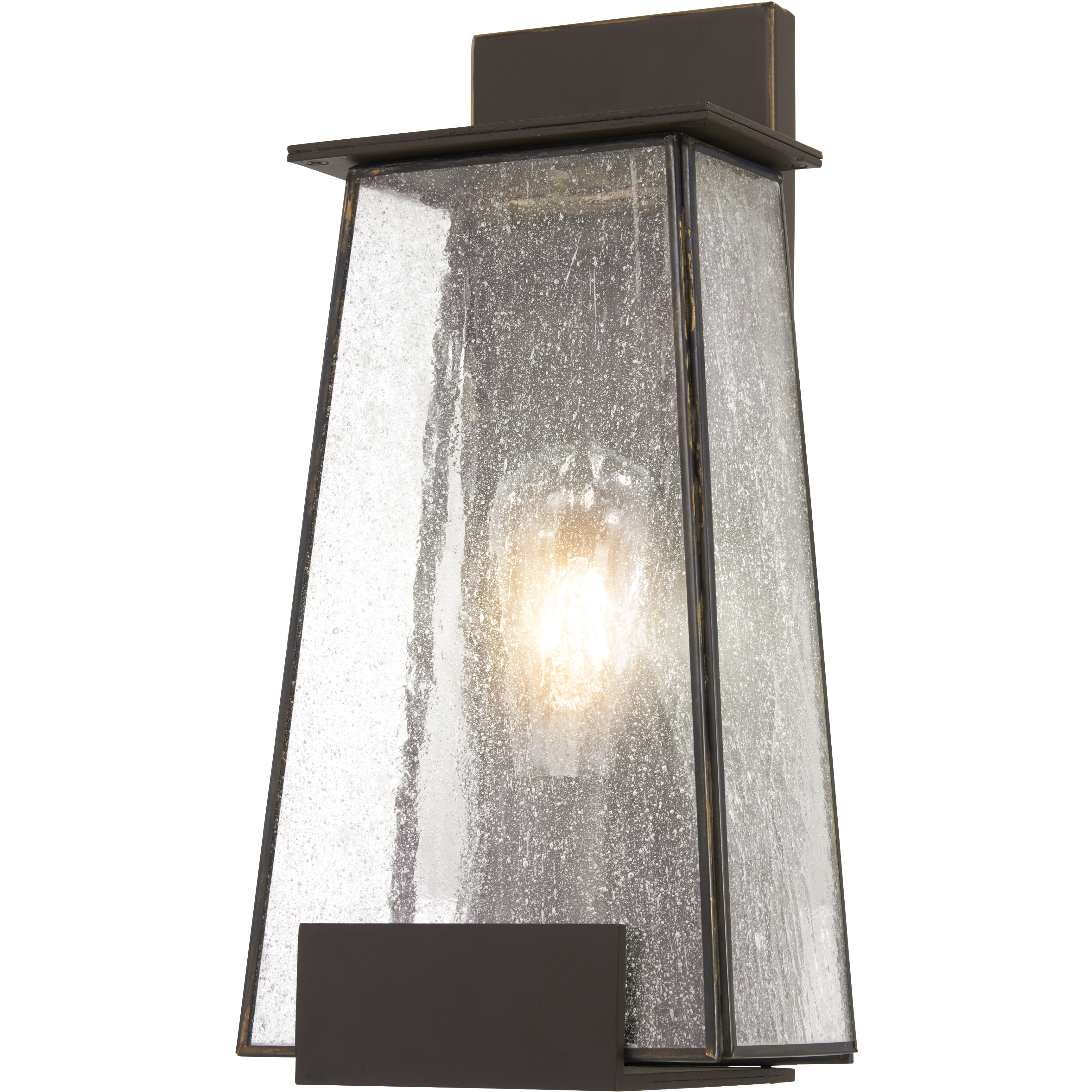 Bistro Dawn 1 Light 14 inch Dakota Bronze Outdoor Wall Mount, Great Outdoors