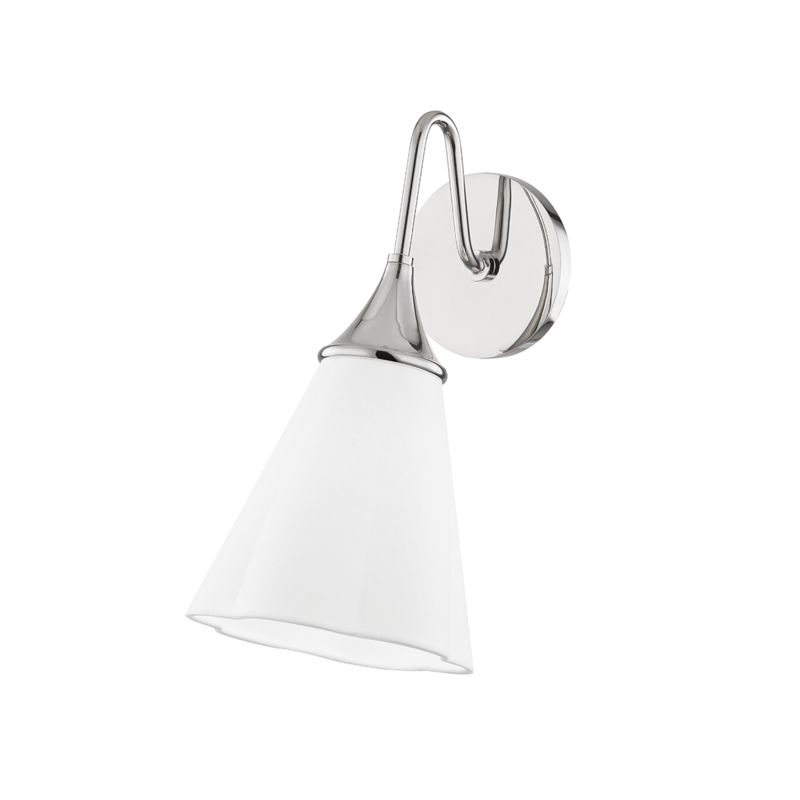 Mara 1 Light 6.75 inch Polished Nickel Wall Sconce Wall Light
