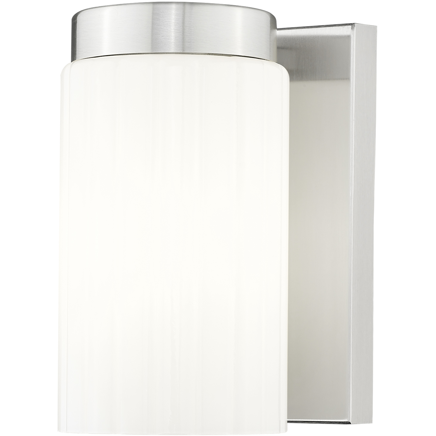 Burk 1 Light 4.25 inch Brushed Nickel Wall Sconce Wall Light