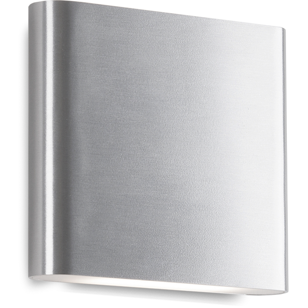 Slate LED 6.13 inch Brushed Nickel ADA All-terior Wall Light