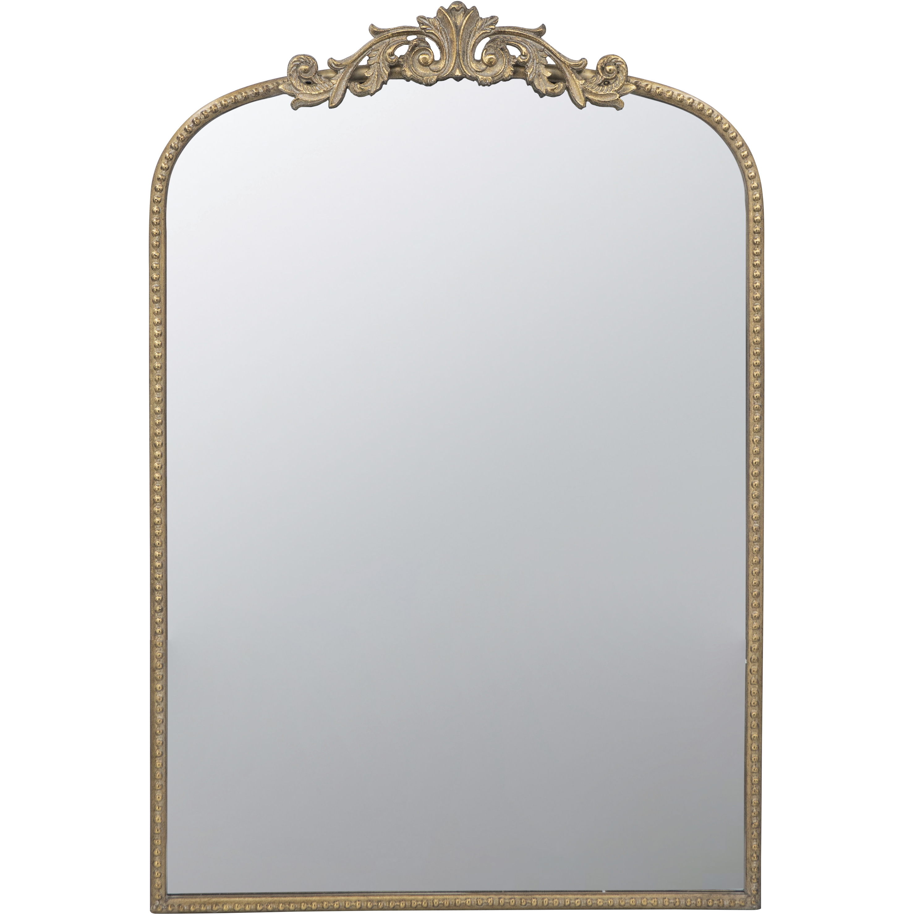 A&B Home 48 Mirror Wall Decor - Clear, Gold