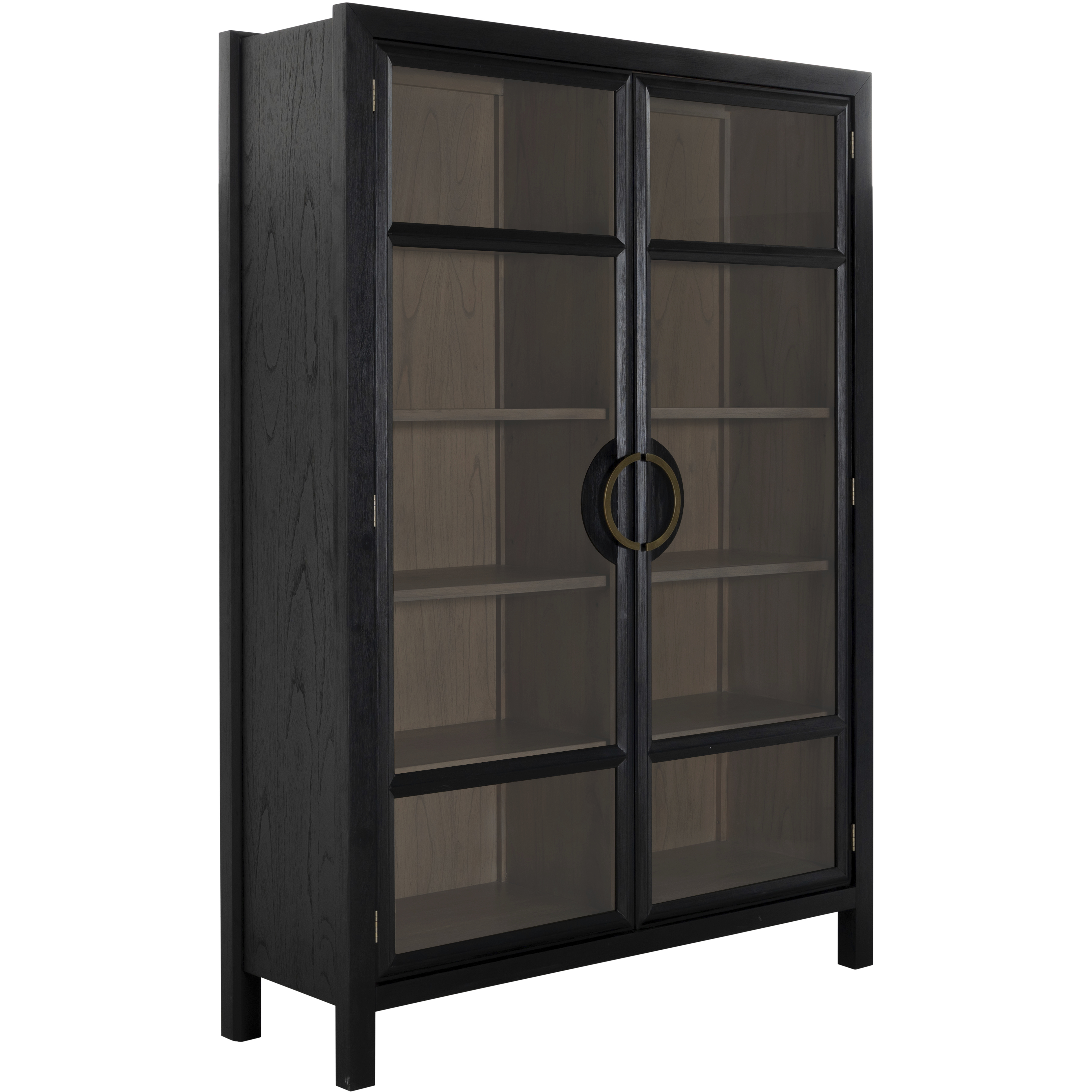 Elias Natural Bay / Antique Bronze / Brushed Black Cabinet
