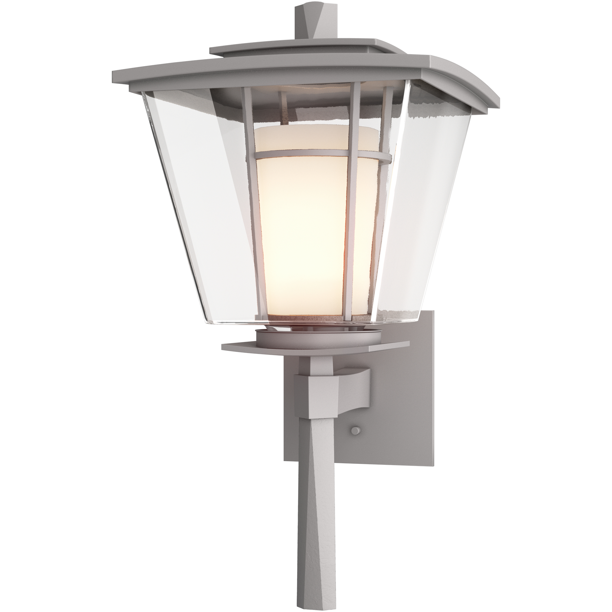 Beacon Hall 1 Light 17.6 inch Coastal Burnished Steel Outdoor Sconce